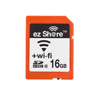Wi-Fiの電源スイッチを搭載したClass10のSDカード ezShare SDカード16GB