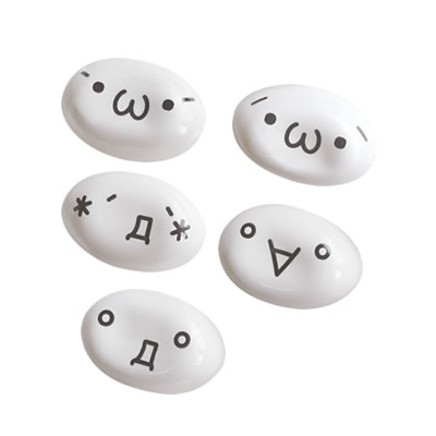 【メール便可】顔文字はしおき　５個組