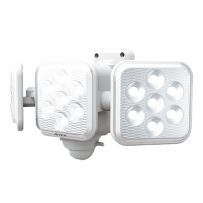 5W×3灯 フリーアーム式LED乾電池センサーライト　LED-320