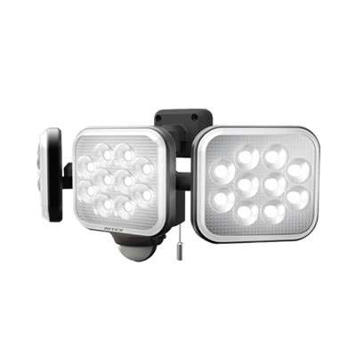 14W×3灯 フリーアーム式LEDセンサーライト　LED-AC3042