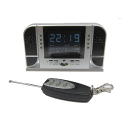 置時計型ビデオカメラ