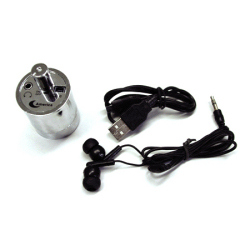 コンクリート集音マイク　壁マイク（シルバー・ゴールド）