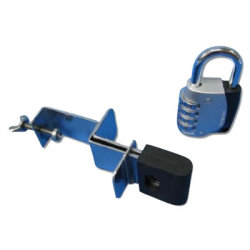ドアジョイナー内開扉用＋ABUS155-40符号錠（ダイヤル錠）セット