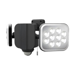 12W×2灯 フリーアーム式LEDセンサーライト（常時点灯可）　LED-AC2024