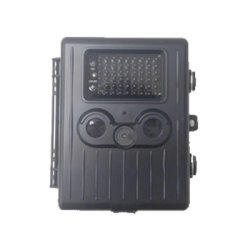 不可視赤外線搭載乾電池稼動トレイルカメラ　ブラック色