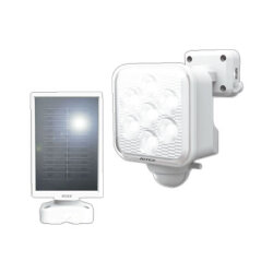 5W×1灯 フリーアーム式LEDソーラーセンサーライト S-110L