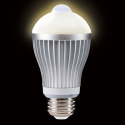 人センサー付LED電球60型（電球色相当）S-LED60L