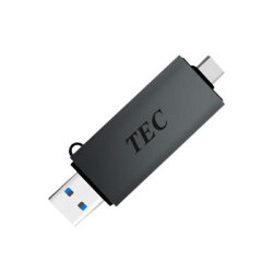 USB-C / USB3.2 接続対応 2-in-1カードリーダー	 TUSB32CR-01