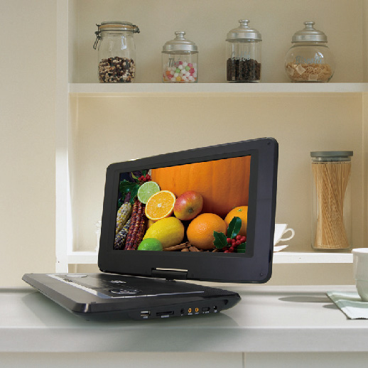 13.3インチ地デジTV付ポータブルDVDプレーヤー