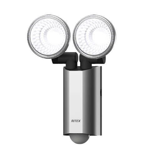 RITEX LED-AC2520/LED-AC2020 多機能型 LEDセンサーライト 2台セット【船橋馬込店】【店頭取引限定】【未使用】IT86U2BRM1GW RITEX LED-AC2520/LED-AC2020 多機能型 LEDセンサーライト 2台セット