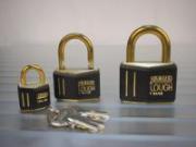 【メール便可】ＡＢＵＳ　シリンダー南京錠　ブラスパドロック Ｔ８４ＭＢ（１５Lｍｍ）