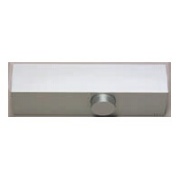 取替用ドアクローザー（シルバー色）スチールドア、主にオフィスビル用