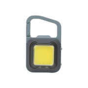 【メール便可】充電式スーパーフラッシュライト6W　グレイッシュブルー色　COB-WL006GB