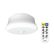 乾電池式　屋外用センサーシーリングライト　リモコン付　LED-165