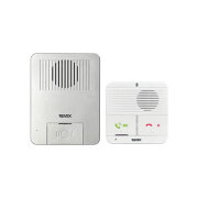 ワイヤレスおはなしインターホン 玄関機＋屋内機セット WT100MG