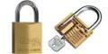 【メール便可】ＡＢＵＳ　ディンプルシリンダー南京錠　ブラスパドロック ＥＣ７５（３０ｍｍ）