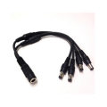 【メール便可】DC12V用電源4分配ケーブル DCJ-4DCP