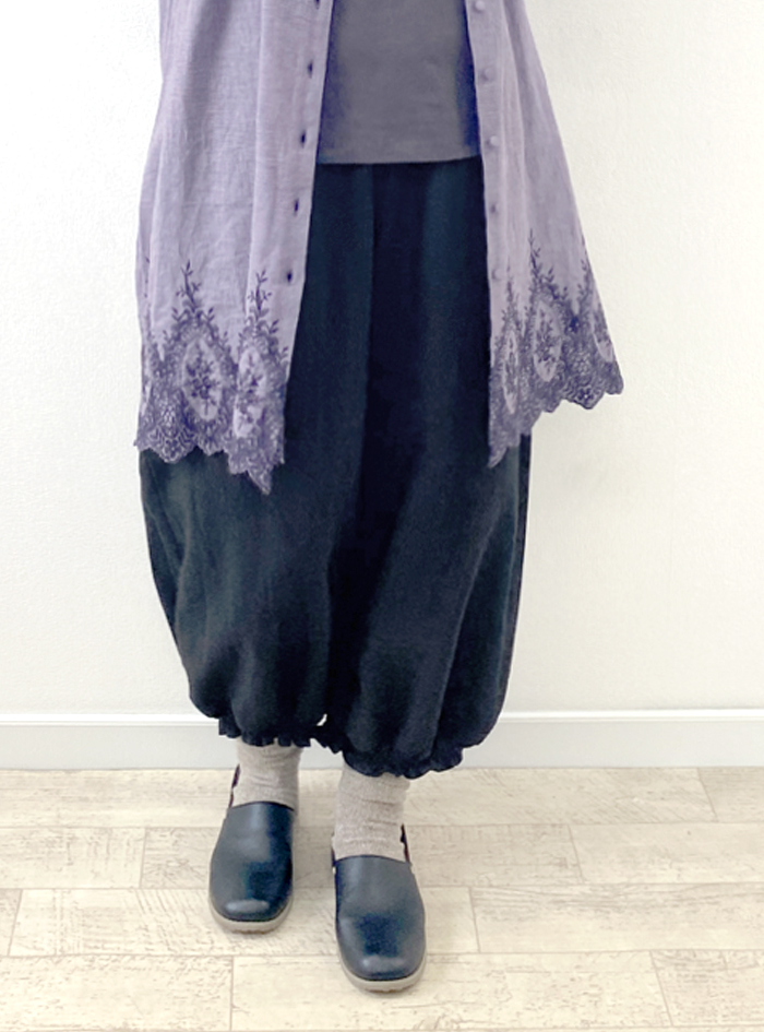 HERNI ペチパンツブラック HERNI ペチパンツブラック