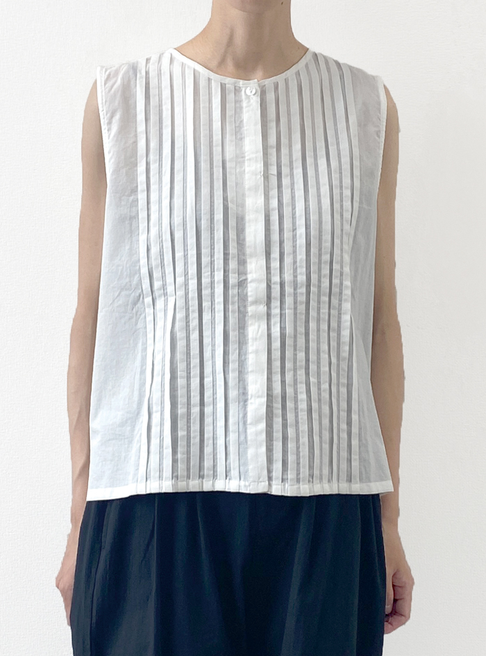 ☆コットン異素材タンクトップ