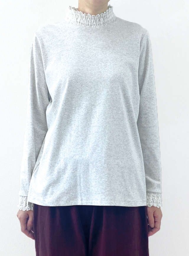 フライスシャーリングプルオーバー ELLIFE ONLINE SHOP