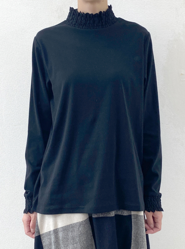 フライスシャーリングプルオーバー