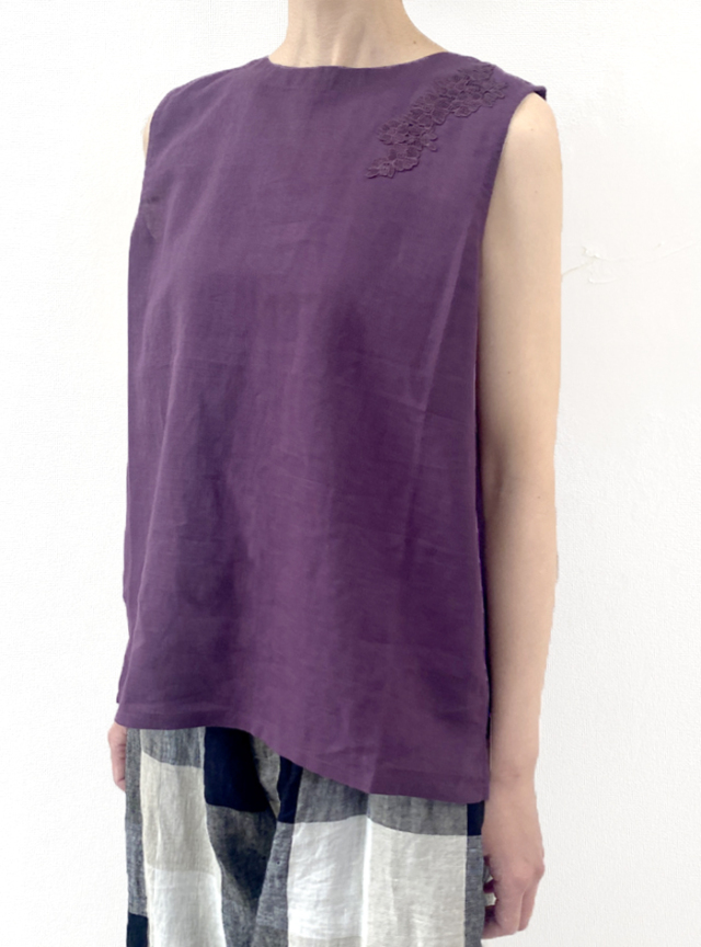 麻花モチーフタンクトップ