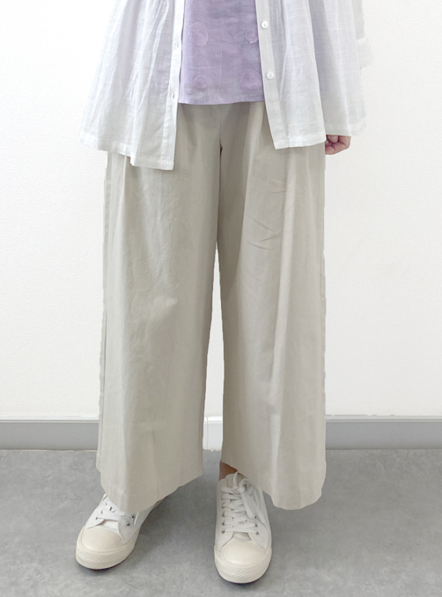 50%OFF! ドビーワイドパンツ