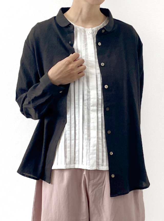 ジャガードブラウス