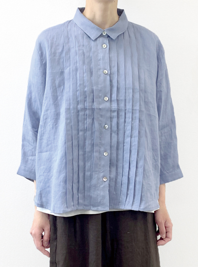 50%OFF! リネンタックブラウス