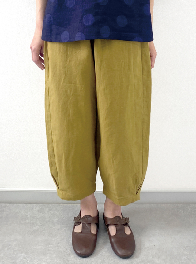 50%OFF! リネンコクーンパンツ