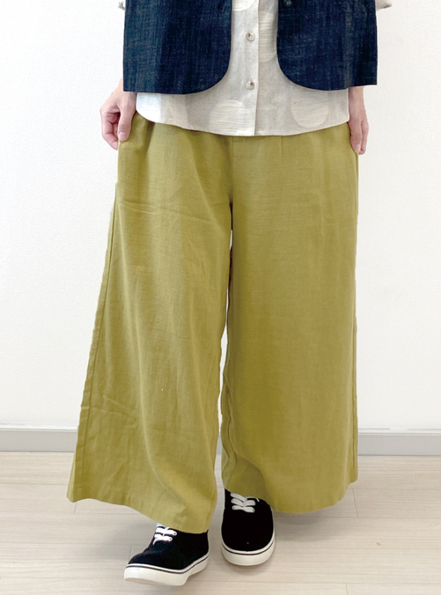 30%OFF! ブッチャーセミワイドパンツ