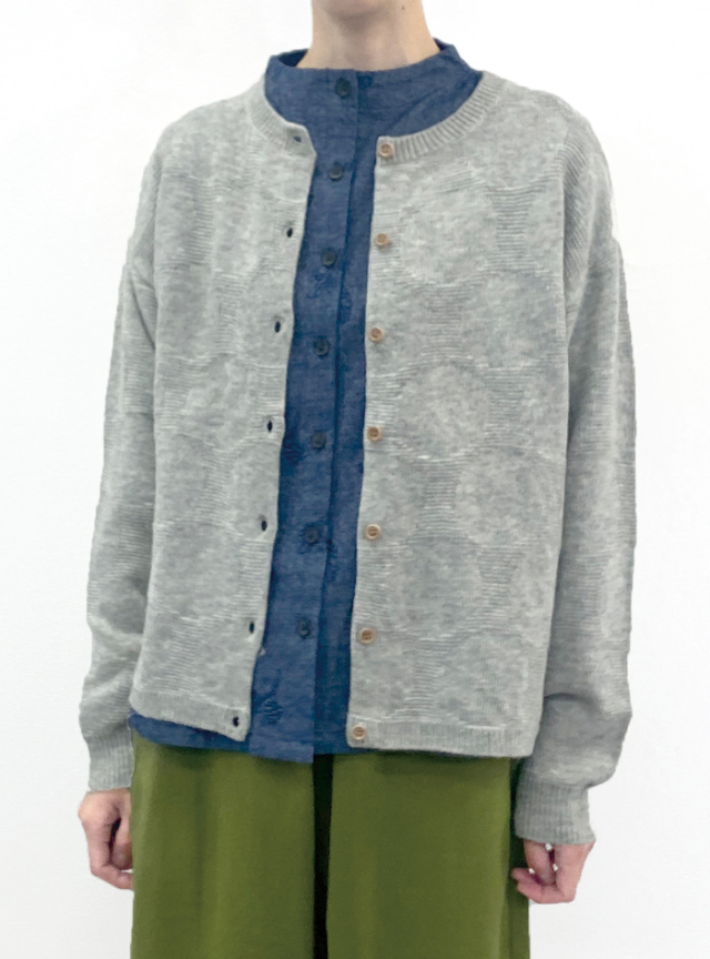 30%OFF! ドット柄カーディガン