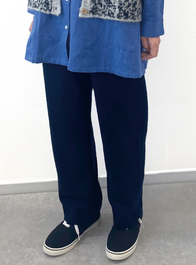 ☆フラノセミテーパードパンツ