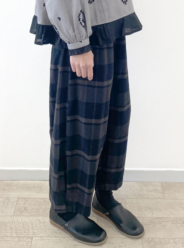 ☆チェックバルーンパンツ
