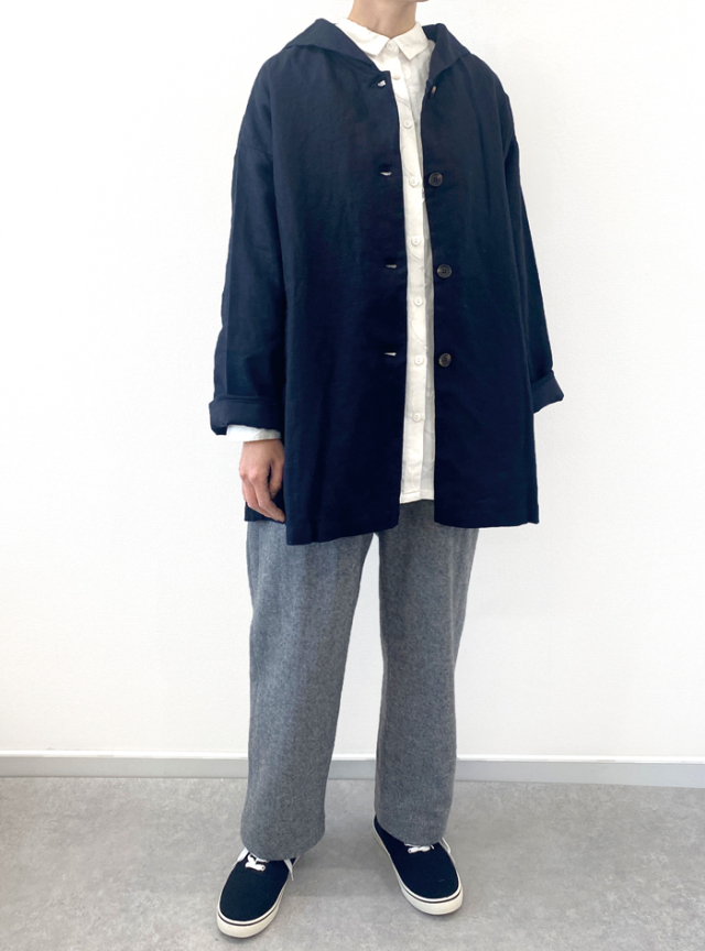 50%OFF! リネンミニセーラージャケット