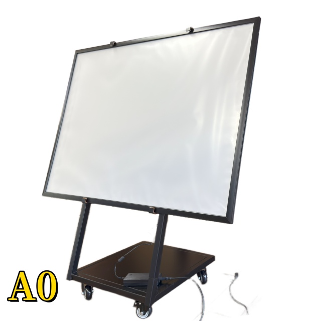 【型番：OKH20ST-A0】【高輝度5000Lux】LEDライトパネル　スタンド看板　電飾看板　メニュー看板　A0サイズ　シルバー色　黒色　室内用　LEDポスターボード　立て看板　移動式看板　アルミフレーム　ポスターフレーム　置き看板
