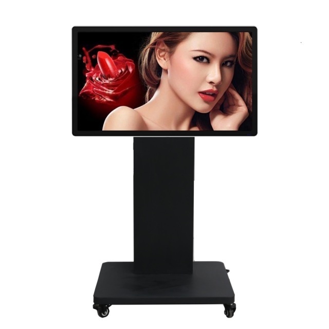 デジタルサイネージ４３インチ　LCD液晶　4mm強化ガラス　Android 有線　WIFI