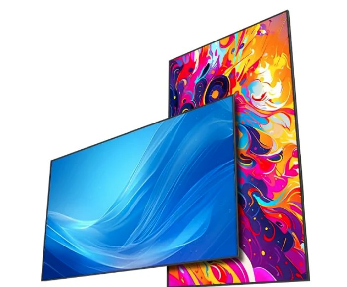 デジタルサイネージ55インチ　吊り下げタイプ