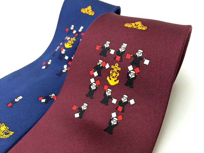 ネクタイ(江田島[手旗信号])