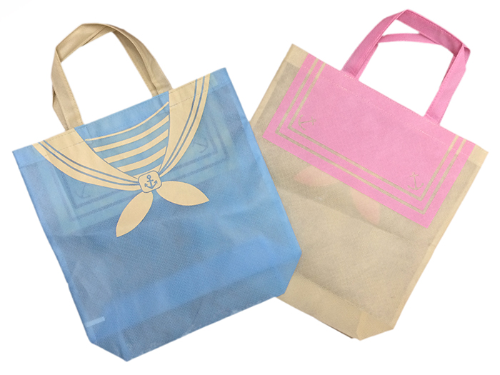 不織布トートバッグ(セーラー服)