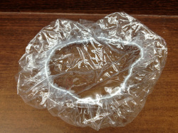 制帽用ビニールカバー