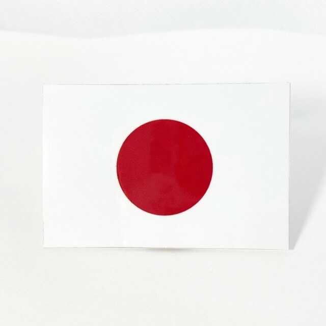 ステッカー［日章旗 日の丸 国旗］50×75mm