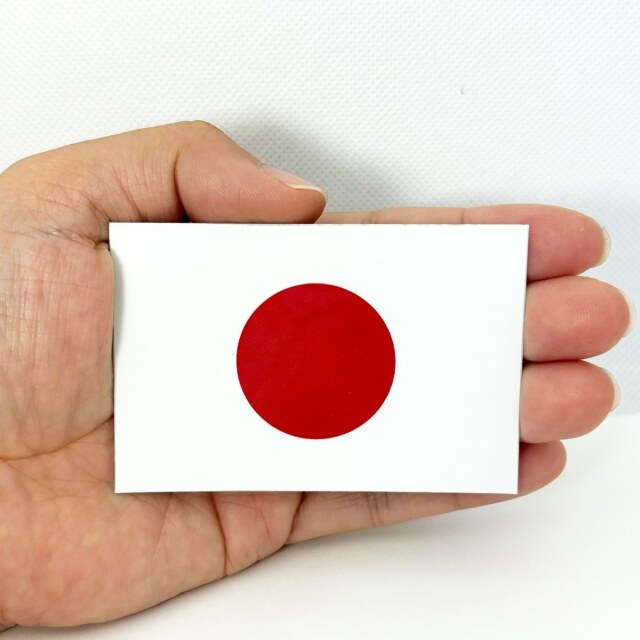 ステッカー［日章旗 日の丸 国旗］50×75mm