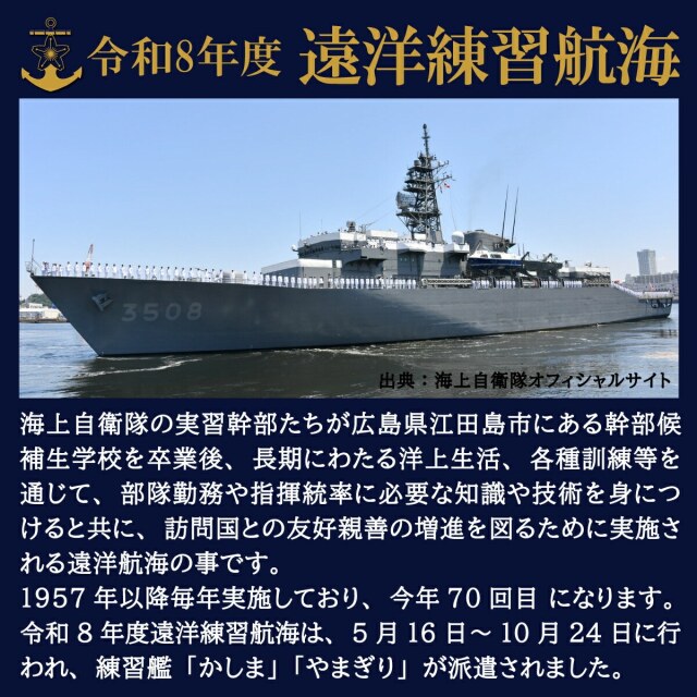 ワッペン(JAPAN TRAINING SQUADRON 2026)