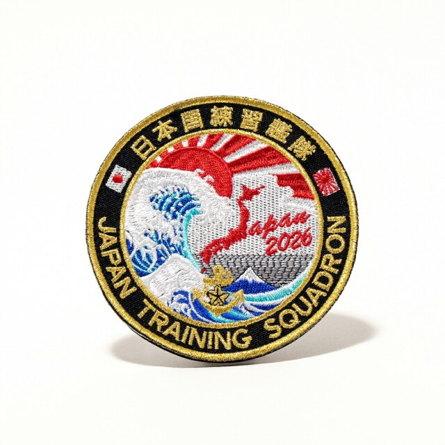 ワッペン(JAPAN TRAINING SQUADRON 2026)