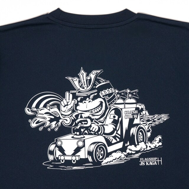 護衛艦かが艦上救難員Tシャツ