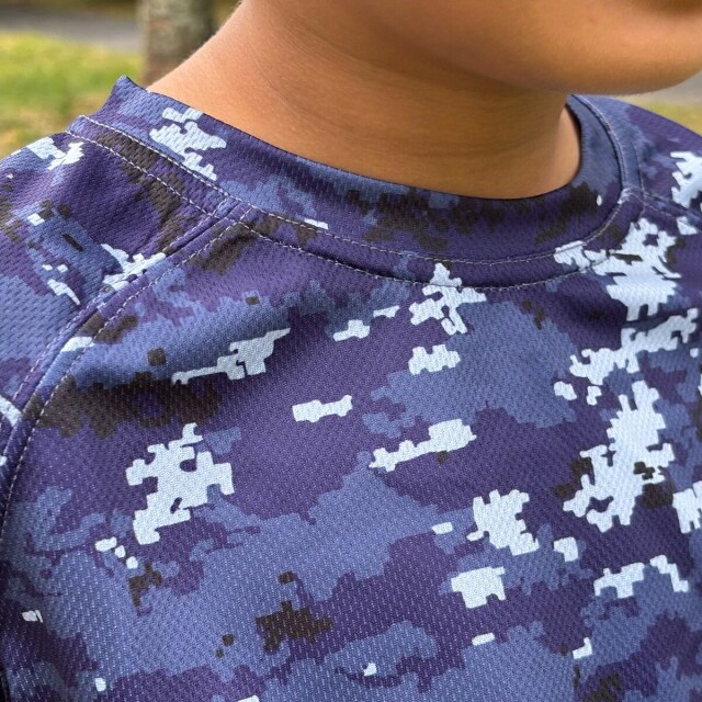 キッズTシャツ （海上自衛隊デジタル迷彩柄 ）