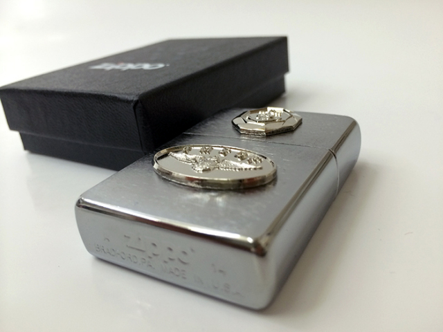 ZIPPO(海上自衛隊 航空き章[ウイングマーク])