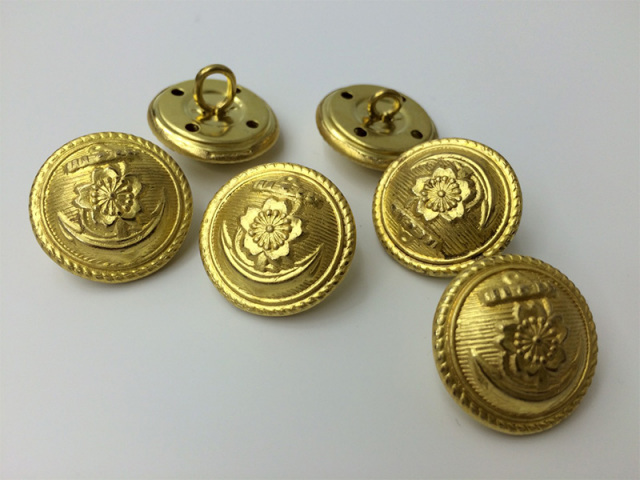 帝国海軍 制服金錨ボタン 帝国海軍 制服金錨ボタン