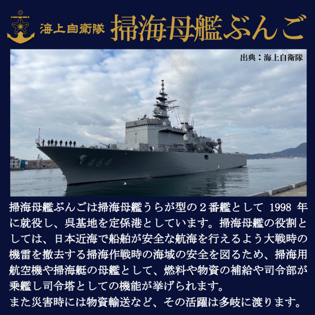 掃海母艦ぶんご 部隊識別コイン
